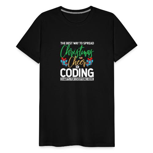 Christmas Cheer Medical Coding - Men's Premium T-Shirt