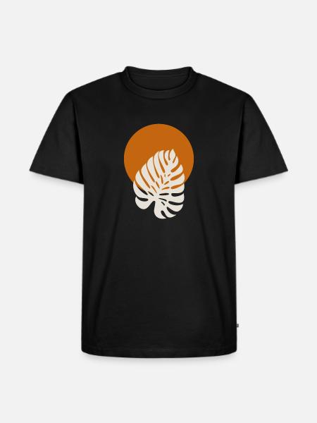 minimal branch - Men's Premium T-Shirt - black