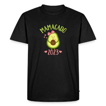Mamacado 2023 For Pregnancy Announcement - Men's Premium T-Shirt - black - Front - Nico (187cm)