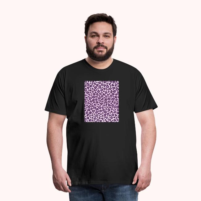Purple Color Leopard Pattern