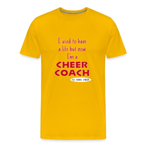 Cobra Cheer Coach - Men's Premium T-Shirt