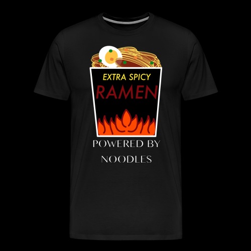 Powered By Noodles - T-shirt premium pour hommes