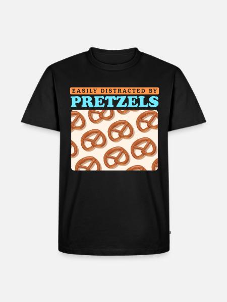 Pretzel Lover By Pretzels - Men's Premium T-Shirt - black