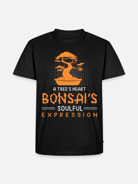 Bonsai Tree - Men's Premium T-Shirt - black