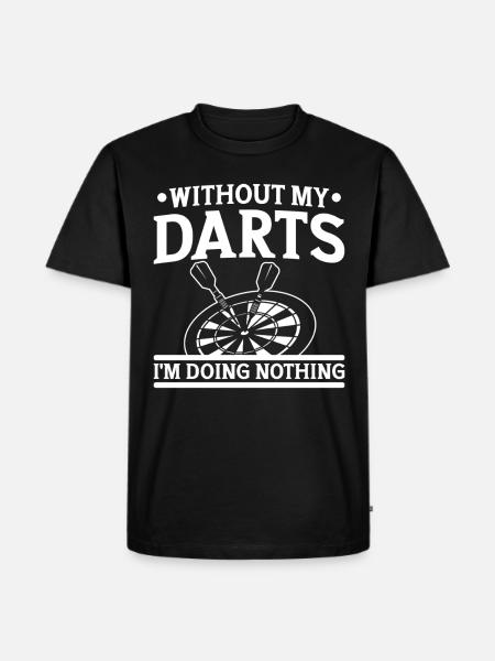 Darts Dart Player - Men's Premium T-Shirt - black