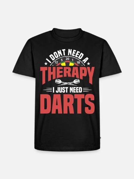 Darts Dart Player - Men's Premium T-Shirt - black
