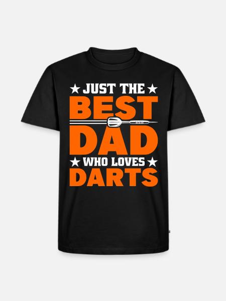 Darts Dart Player - Men's Premium T-Shirt - black