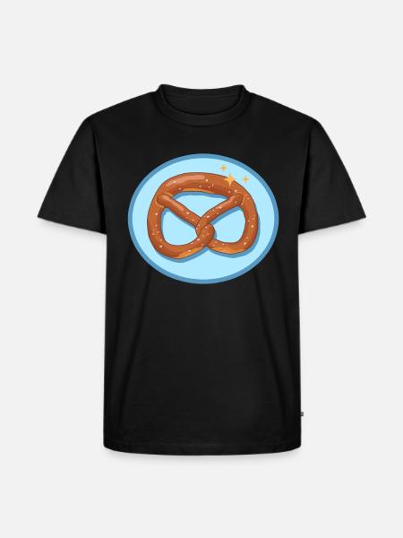 Pretzel Pretzels Lover - Men's Premium T-Shirt - black