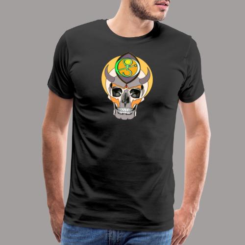 Sun Symbol Skull One - Men's Premium T-Shirt