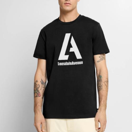 Lonsdale Avenue Logo White Text - Men's Premium T-Shirt