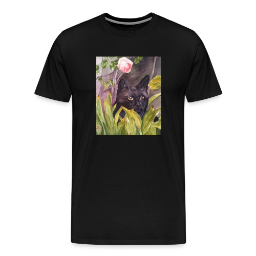 Black cat - Men's Premium T-Shirt