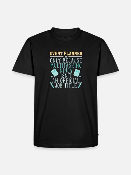 Event Planner - Men's Premium T-Shirt - black
