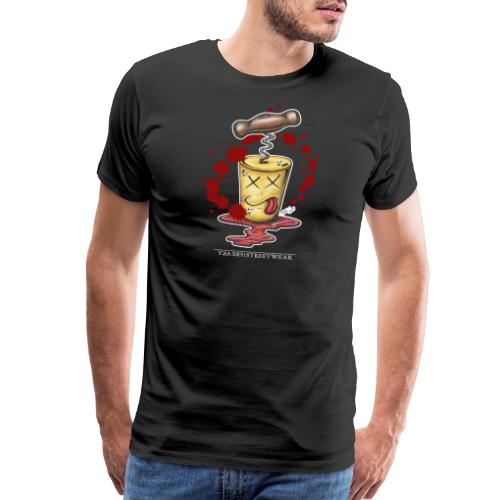murdered redwine cork - Men's Premium T-Shirt