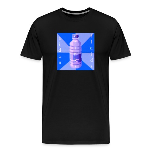 Aidan Drinks Fluids Logo - Men's Premium T-Shirt