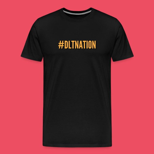 #DLTNATION - Gold - Men's Premium T-Shirt