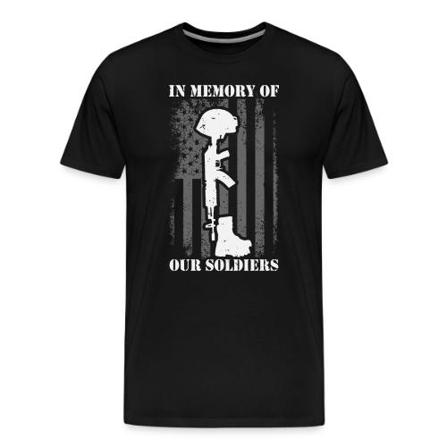 In Memory Of Our Soldiers - Men's Premium T-Shirt