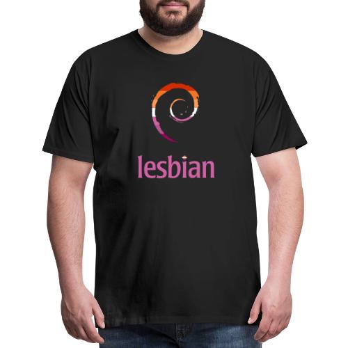 Lesbian Full - Men's Premium T-Shirt