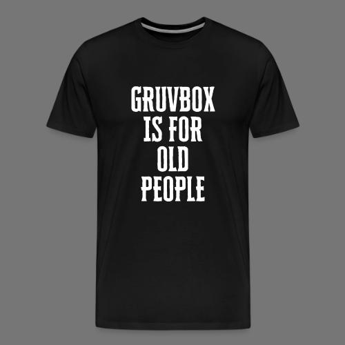 Gruvbox Old People - Men's Premium T-Shirt