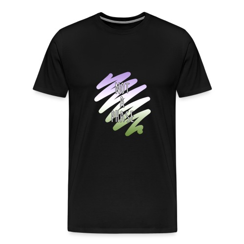 Not A Phase: Genderqueer2 - Men's Premium T-Shirt