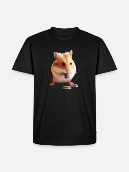 Seeds & Hamsters - Men's Premium T-Shirt - black