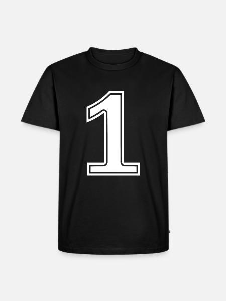 1 - Men's Premium T-Shirt - black