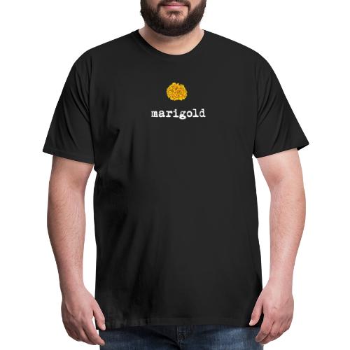 Marigold (white text) - Men's Premium T-Shirt