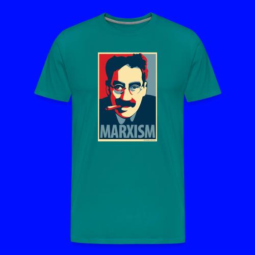 Marxism: Obama Poster Parody - Men's Premium T-Shirt