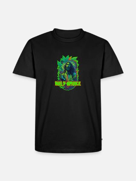 HOLY SMOKE - Men's Premium T-Shirt - black