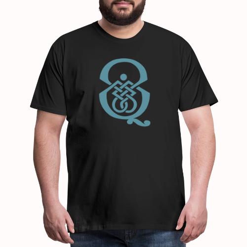 qcpb blue logo - Men's Premium T-Shirt