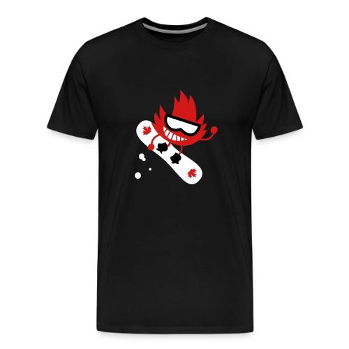 Leif Snowboard - Men's Premium T-Shirt