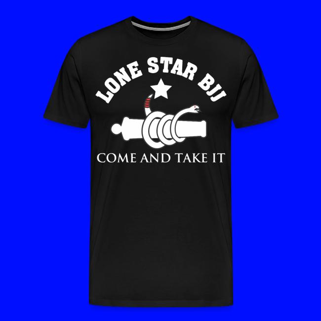 Lone Star BJJ - Come and Take It - White and Red