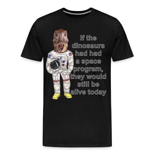 spacedino3sh - Men's Premium T-Shirt