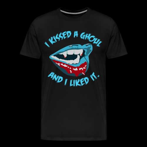 I Kissed a Ghoul - Men's Premium T-Shirt