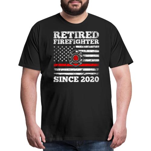 Retired Firefighter Since 2020 - Men's Premium T-Shirt