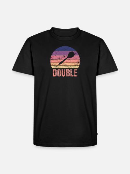 Dart double Darting - Men's Premium T-Shirt - black