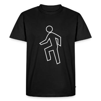 Everyday Im Shufflin white - Men's Premium T-Shirt - black - Front - Nico (187cm)