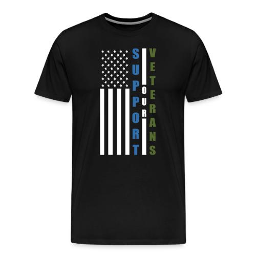 Support Our Veterans - Men's Premium T-Shirt