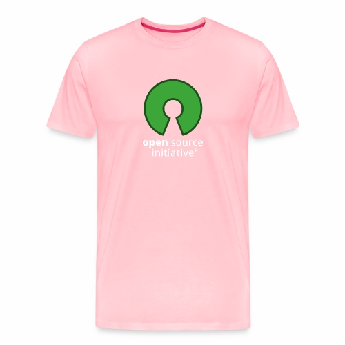 osi_logotype_color_to_whi - Men's Premium T-Shirt