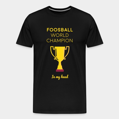 World champion in my head - Men's Premium T-Shirt