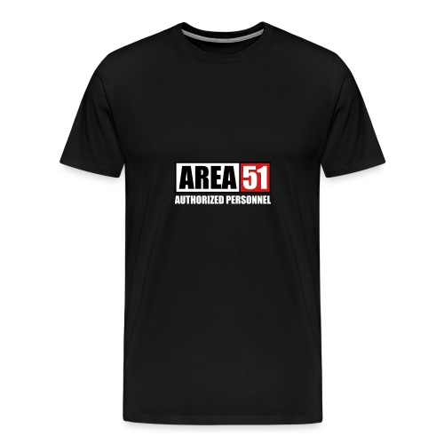 AREA 51 - Panel - Men's Premium T-Shirt