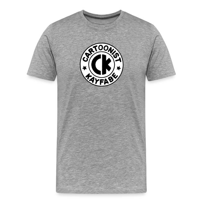 Cartoonist Kayfabe EC logo Black letters on White