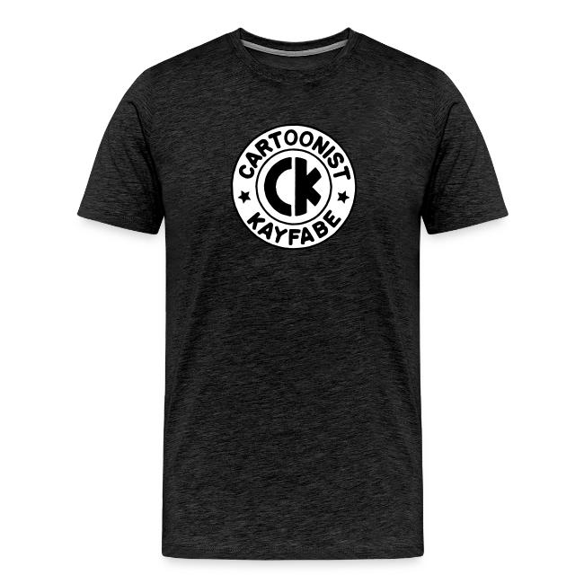 Cartoonist Kayfabe EC logo Black letters on White