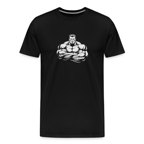 An Angry Bodybuilding Coach - Men's Premium T-Shirt