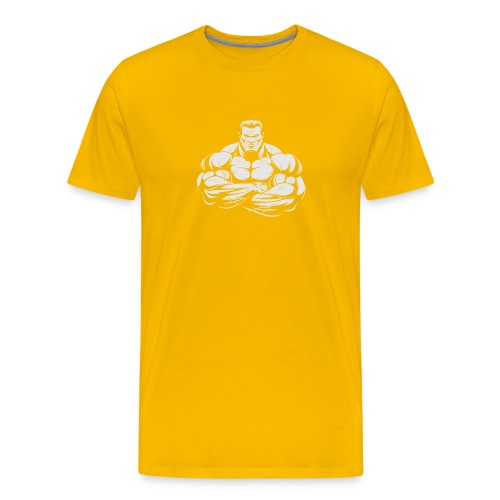 An Angry Bodybuilding Coach - Men's Premium T-Shirt