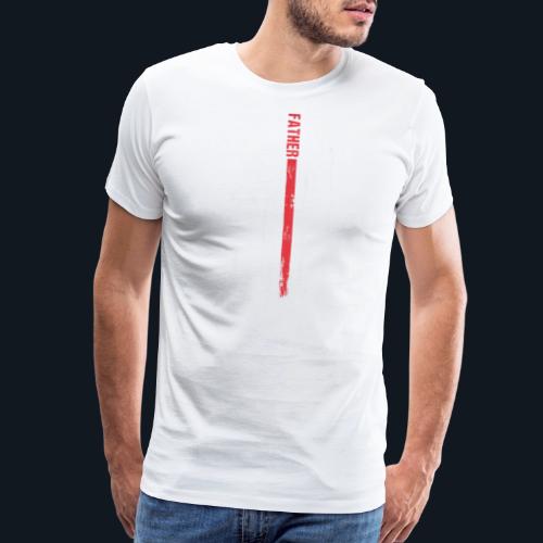 American Best Dad Hero Husband Father - Men's Premium T-Shirt