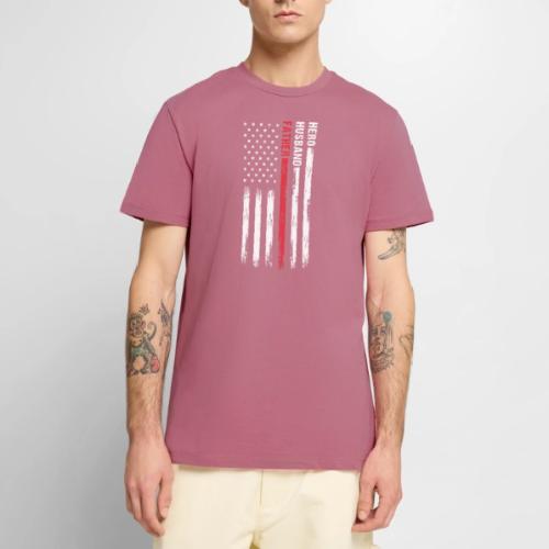 American Best Dad Hero Husband Father - Men's Premium T-Shirt