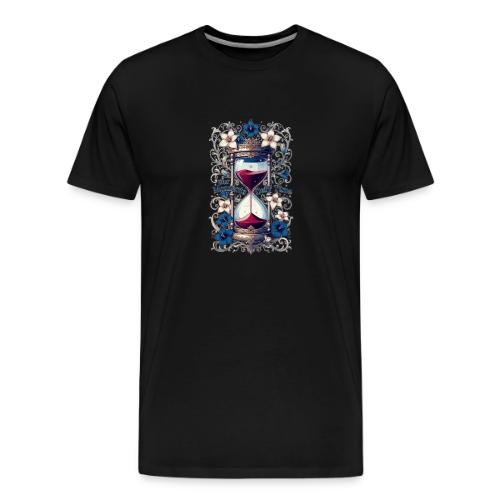 Our Moments Defy Time Hourglass Gifts T-Shirt - Men's Premium T-Shirt