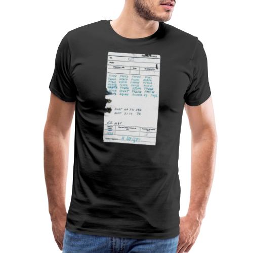 Pigeon Service Cipher Message - Men's Premium T-Shirt