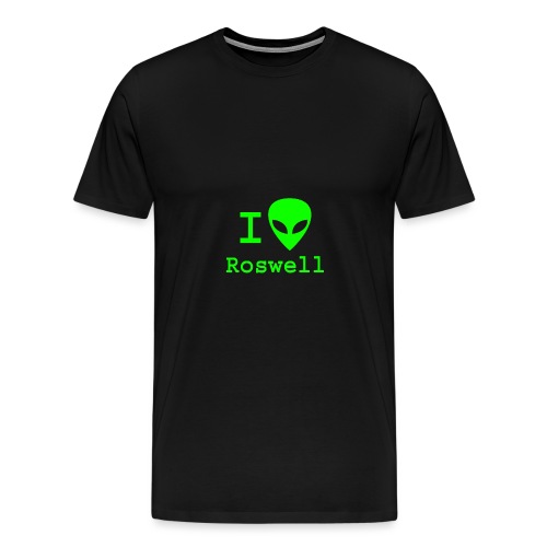 I love Roswell - Men's Premium T-Shirt