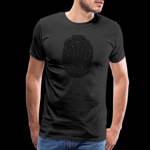 black_fingerprint - Men's Premium T-Shirt